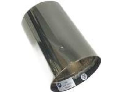 18308047194 BMW Tailpipe Trim, Black Chrome Product Photo 3 of 3