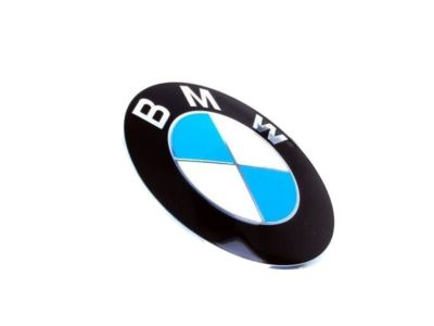 BMW 36136758569 Insignia Stamped With Adhesive Film