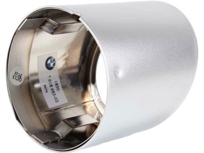 18307618683 BMW Tailpipe Trim Alu-Look Product Photo 5 of 5