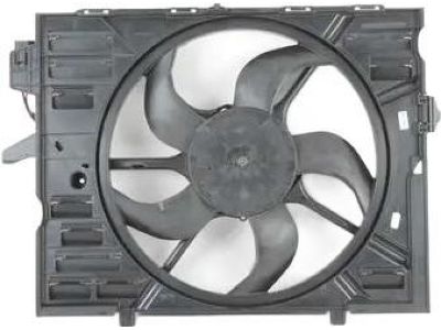 17427603762 BMW Radiator Condenser Cooling Fan Product Photo 4 of 4