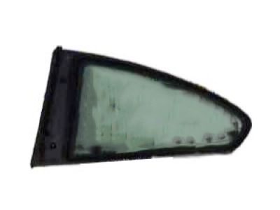 BMW 51377119178 Side Window, Green, Rear, Right