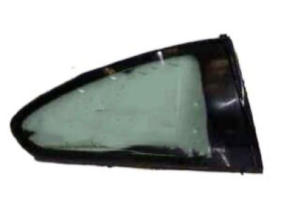 BMW 51377119178 Side Window, Green, Rear, Right