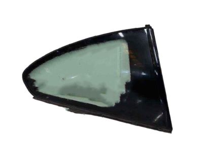 BMW 51377119178 Side Window, Green, Rear, Right