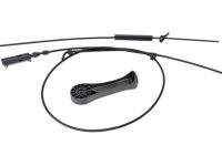 BMW 51238240607 Lever For Engine Hood Mechanism