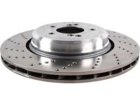 BMW 34212282807 Brake Disc, Ventilated, Perforated, Left BMW 34212282807 Brake Disc, Ventilated, Perforated, Left