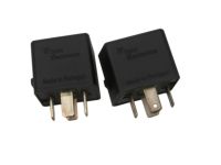 BMW 61358365326 Relay, Make Contact, Black