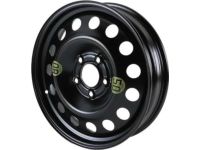 BMW 36116758778 Compact Spare Wheel, Steel, Black