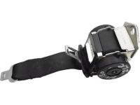 BMW 335i Seat Belt - 72117132244 Rear Center Seat Belt Black