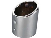 BMW 18307536038 Tailpipe Trim, Chrome