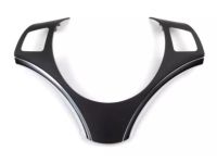 BMW 32306783048 Cover, Steering.Wheel Black/Chrome Pearlgrey BMW 32306783048 Cover, Steering.Wheel Black/Chrome Pearlgrey