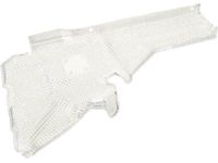 BMW 51487896857 Heat Insulation, Left BMW 51487896857 Heat Insulation, Left