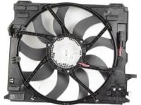 BMW 17112284887 Radiator Condenser Cooling Fan