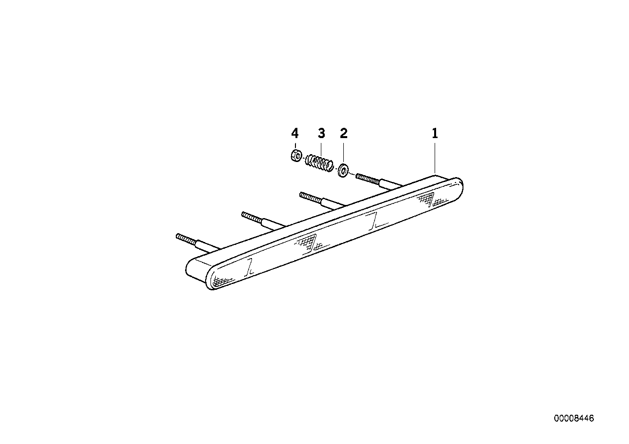 BMW 63258357739 Stoplamp