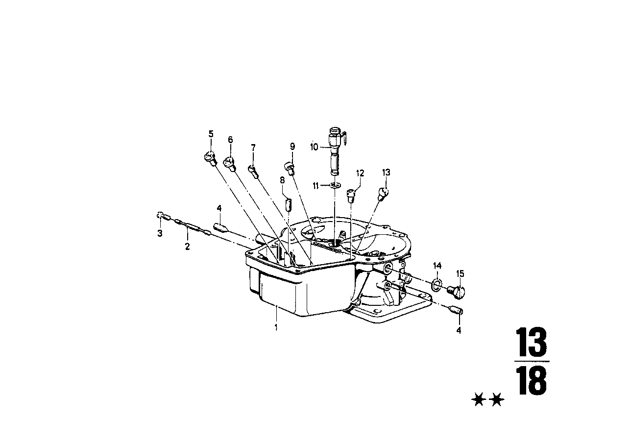 BMW 13111258913 Filling Pin