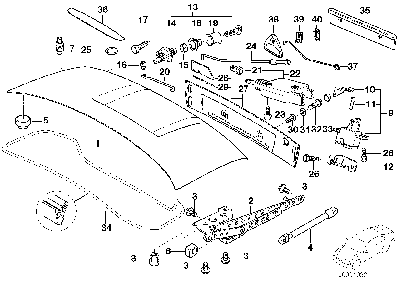 BMW 51242492171 Connection Rod