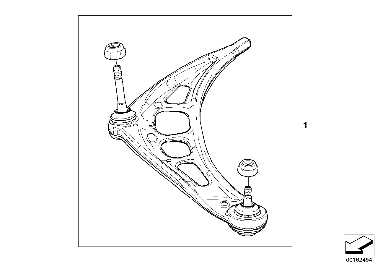 31120429578 BMW Retrofit Kit, Control Arm