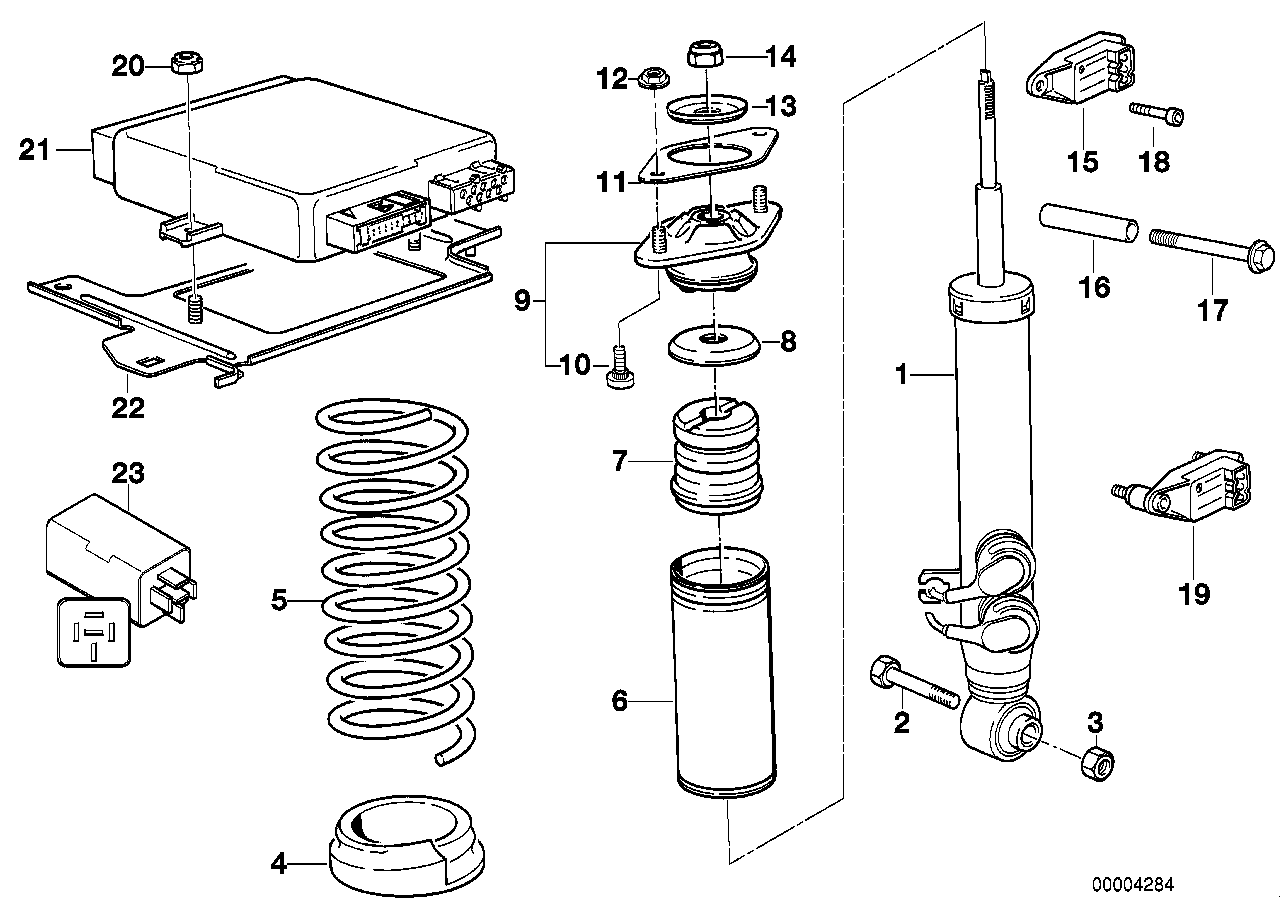 BMW 37141181909 Sensor Edc