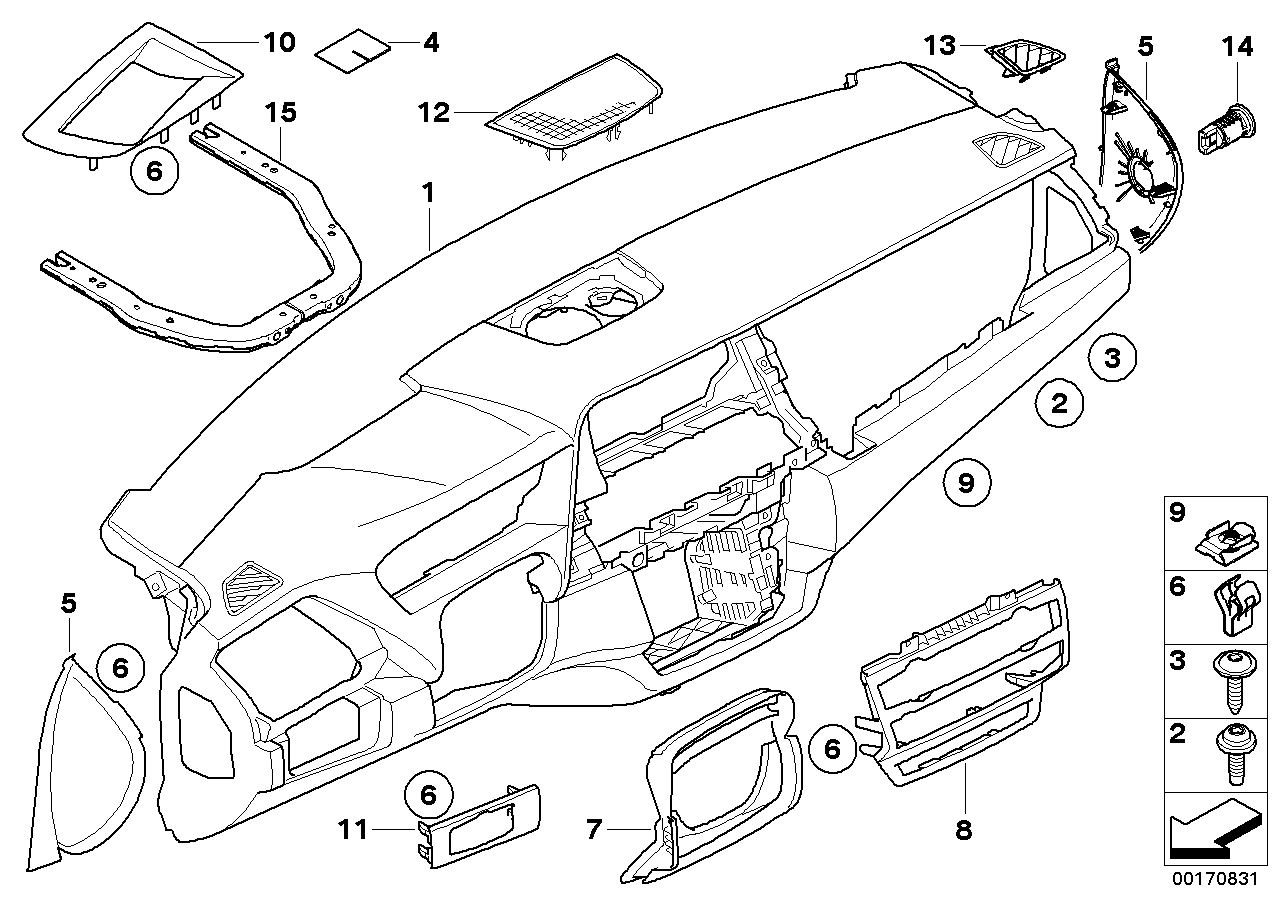 BMW 01492602591 Insertion Sheet, Multilingual