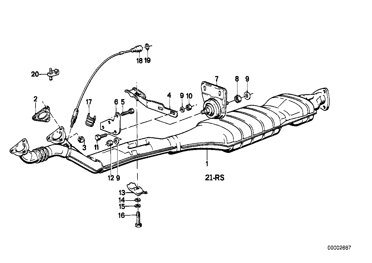 BMW 11761271620 Pipe Clamp