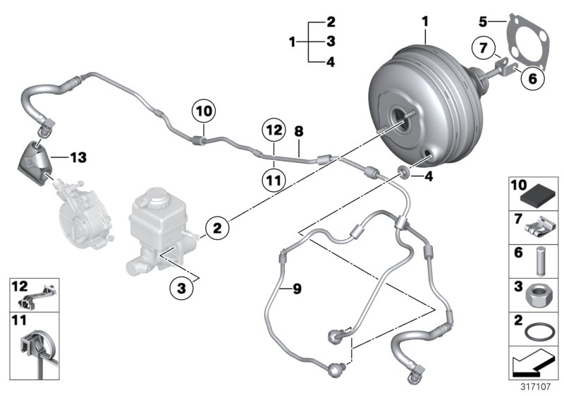 BMW 11668600421 Heat Protection