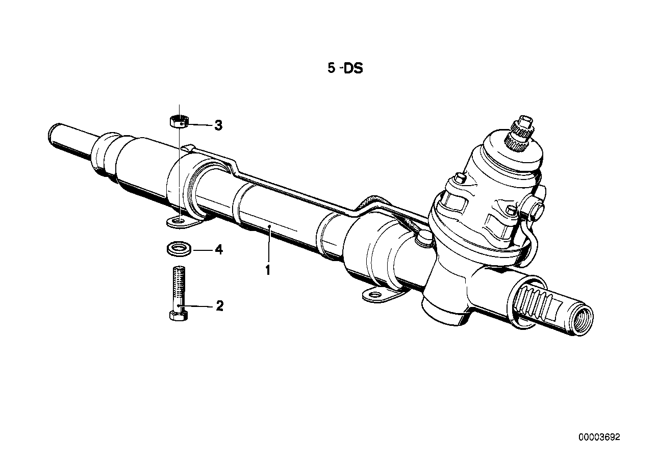 BMW 32131132799 Set Mounting Parts