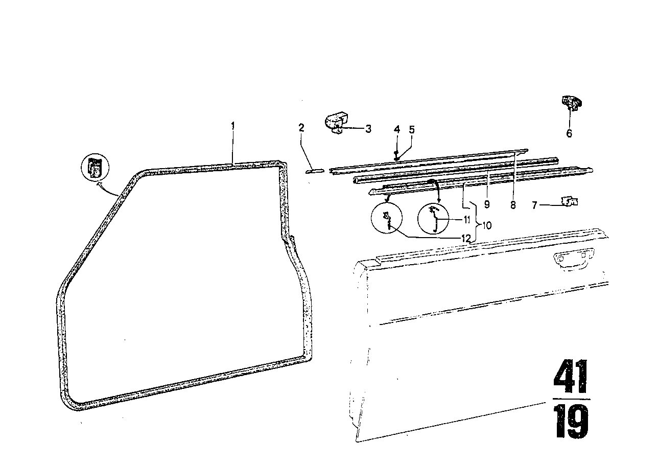 BMW 51211847051 Sealing