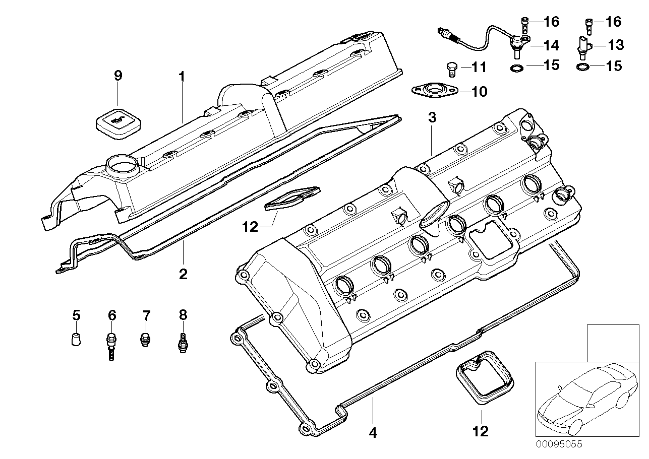 BMW 11127520044 Screw