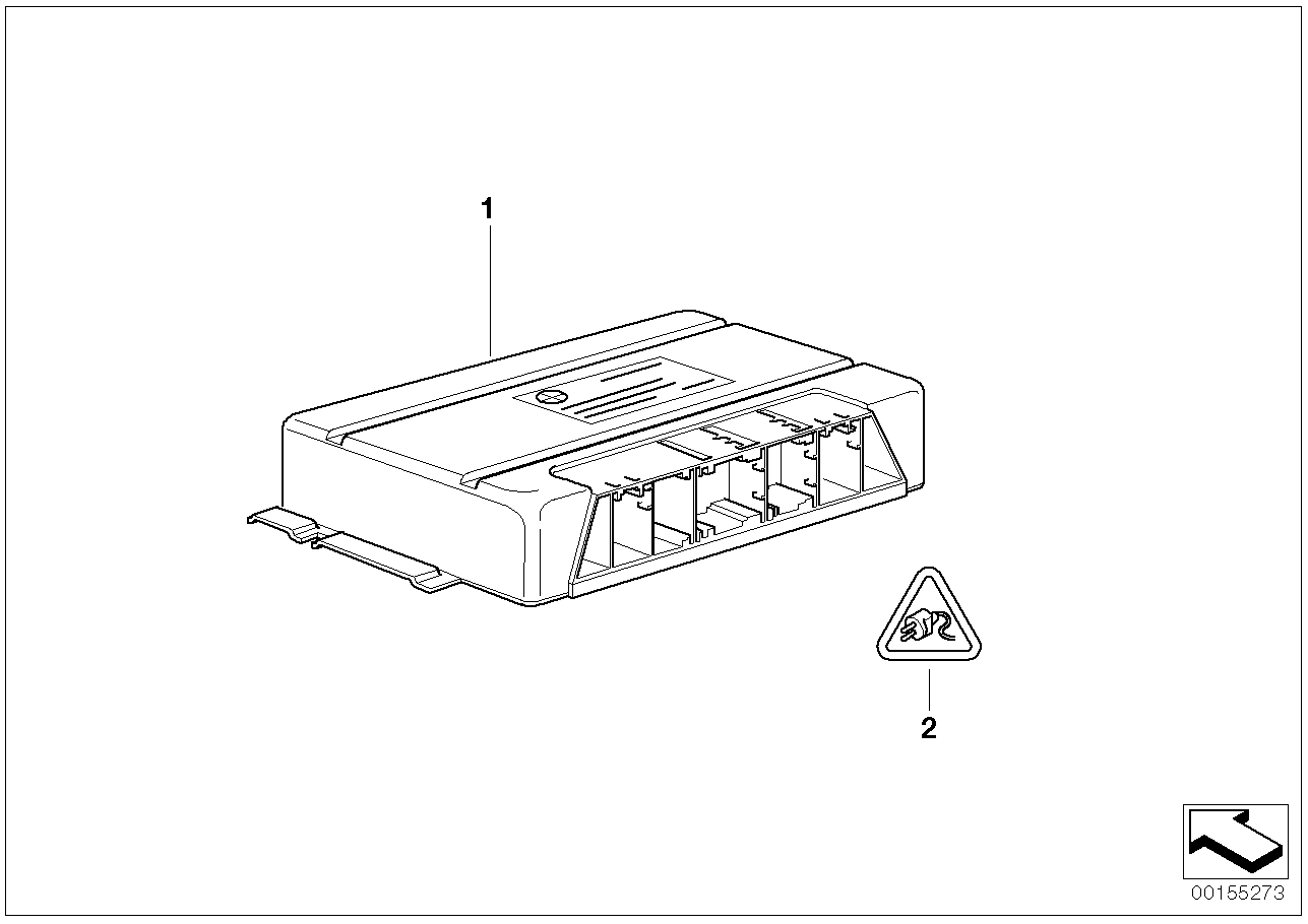 BMW 12521744651 Covering Cap