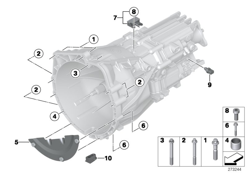 BMW 23007606102 Blind Plug