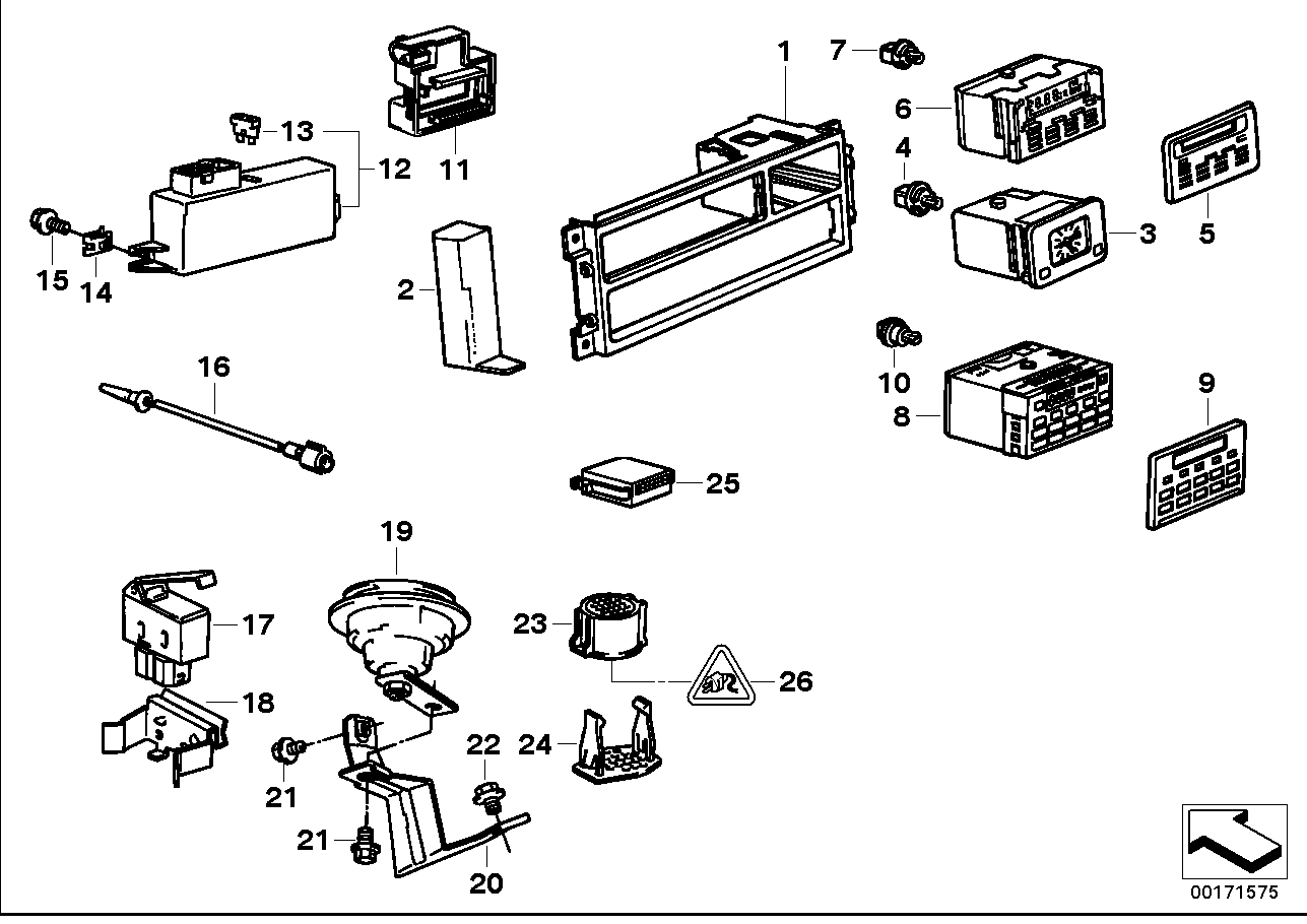 BMW 65811378027 Relay