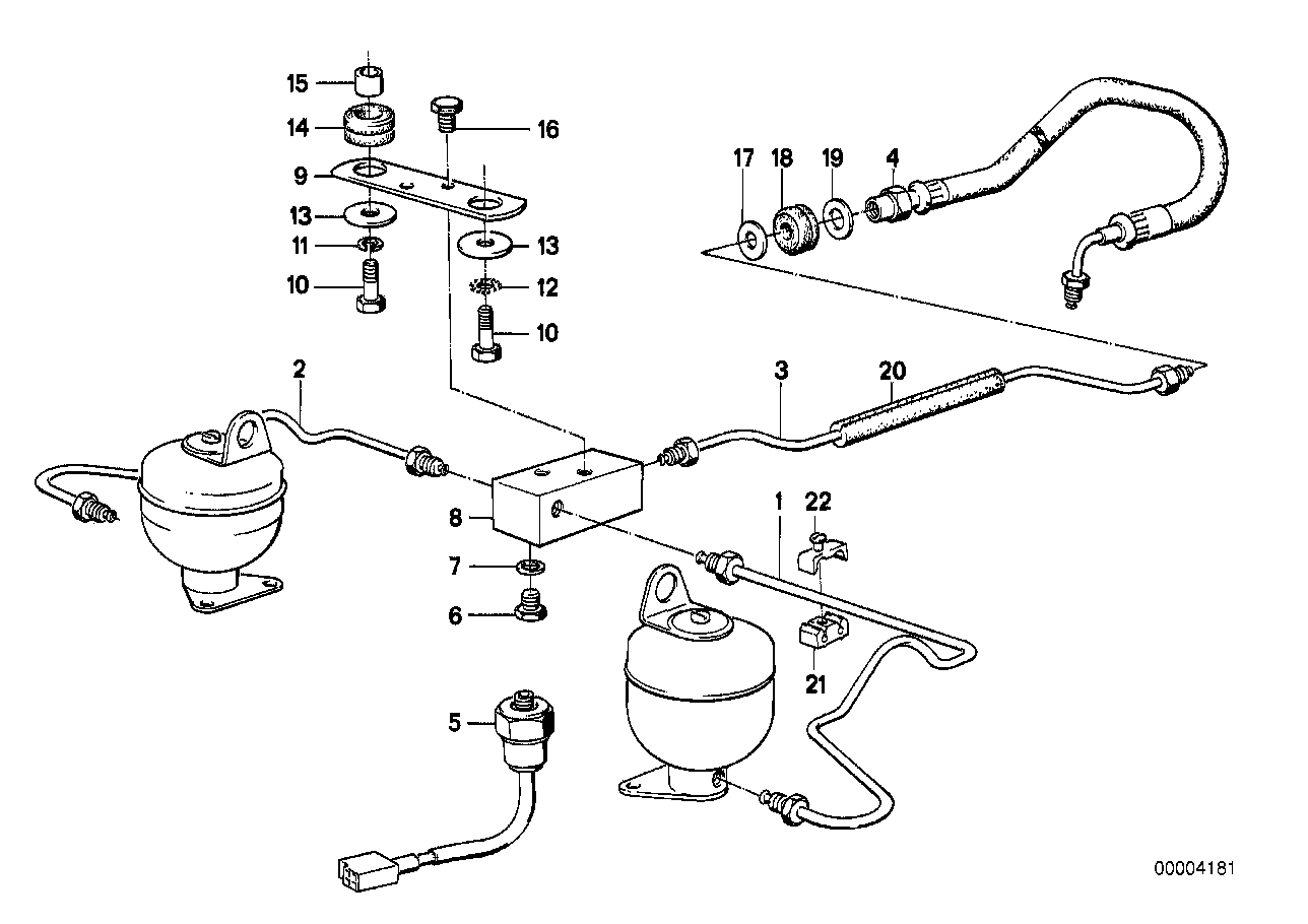 BMW 61311368271 Pressure Switch