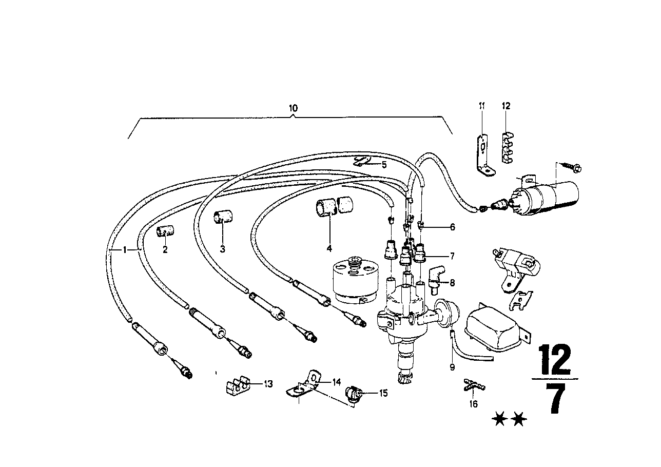 BMW 11610643019 Clamp