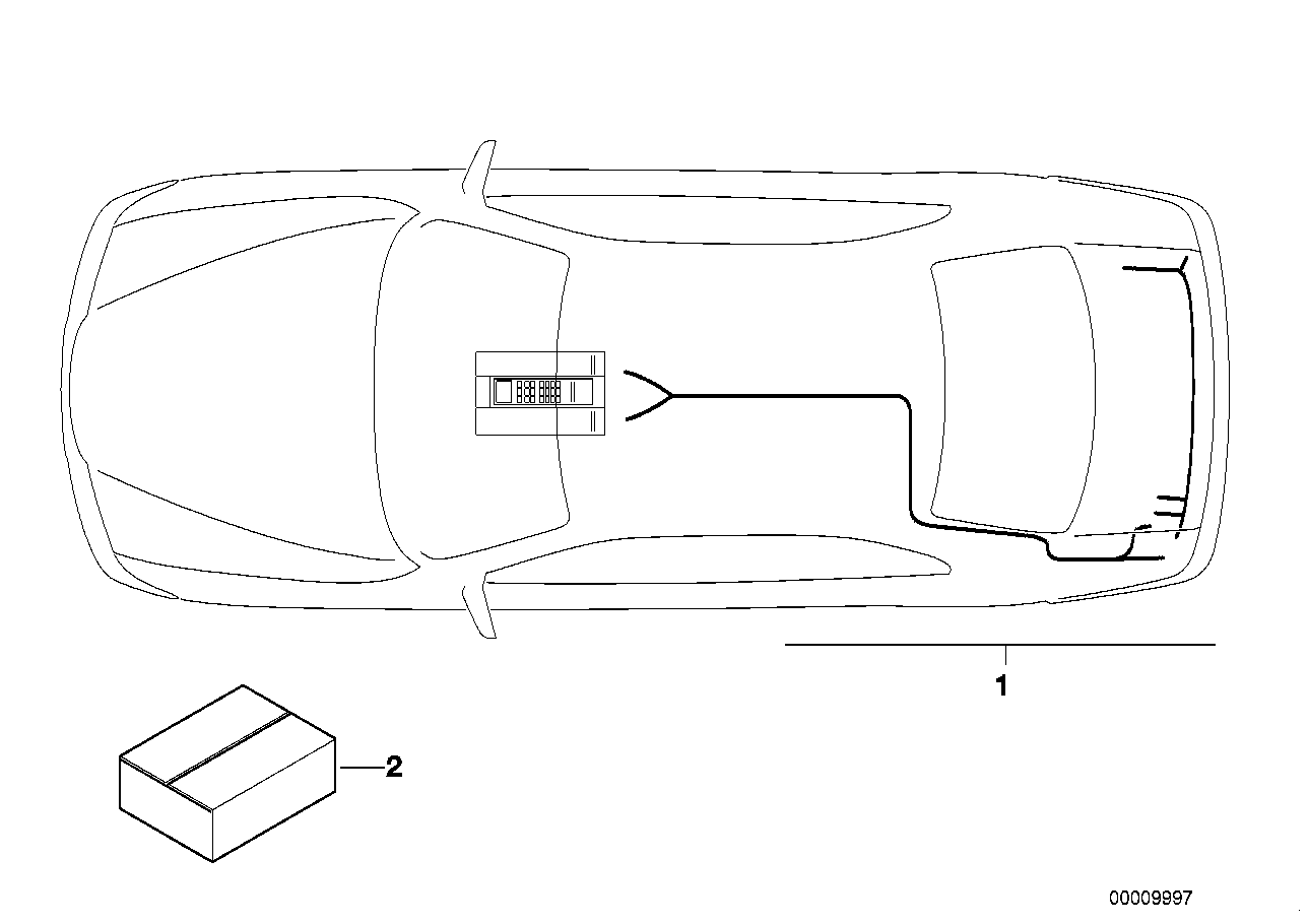 BMW 84111470232 Installation Kit