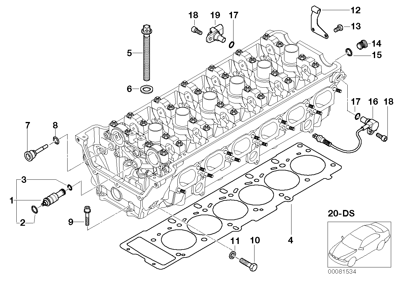 BMW 11127831228 Support Plate