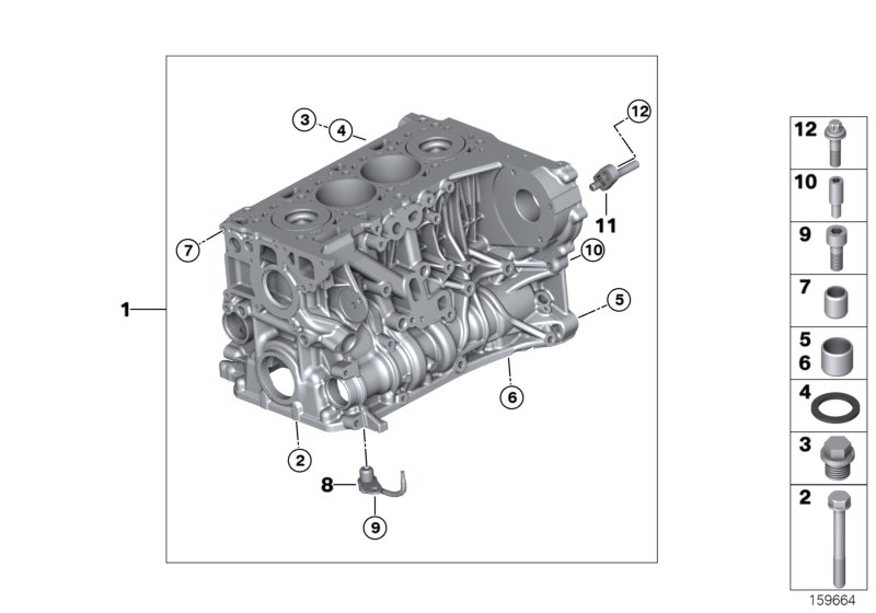 BMW 11427797919 OIL SPRAYING NOZZLE