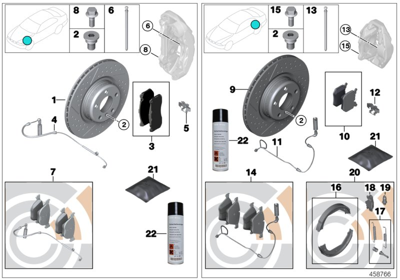 BMW 34116780506 Guide Pin