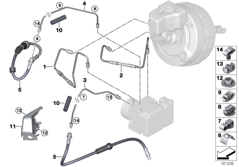 BMW 34326853500 Pipe