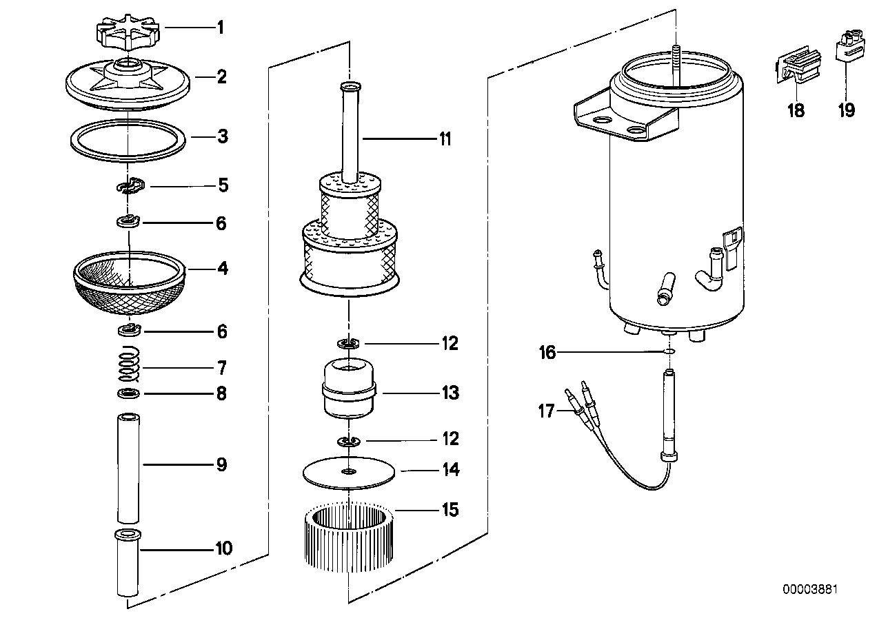 BMW 61121382263 Wiring Set