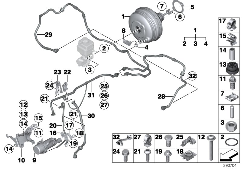 BMW 11667591538 Holder