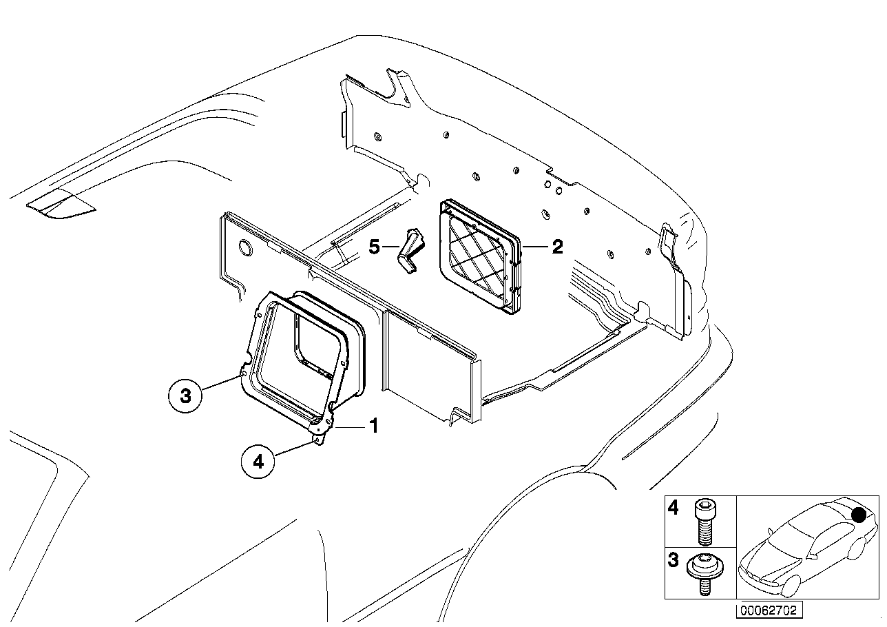 BMW 72608268951 Cassette