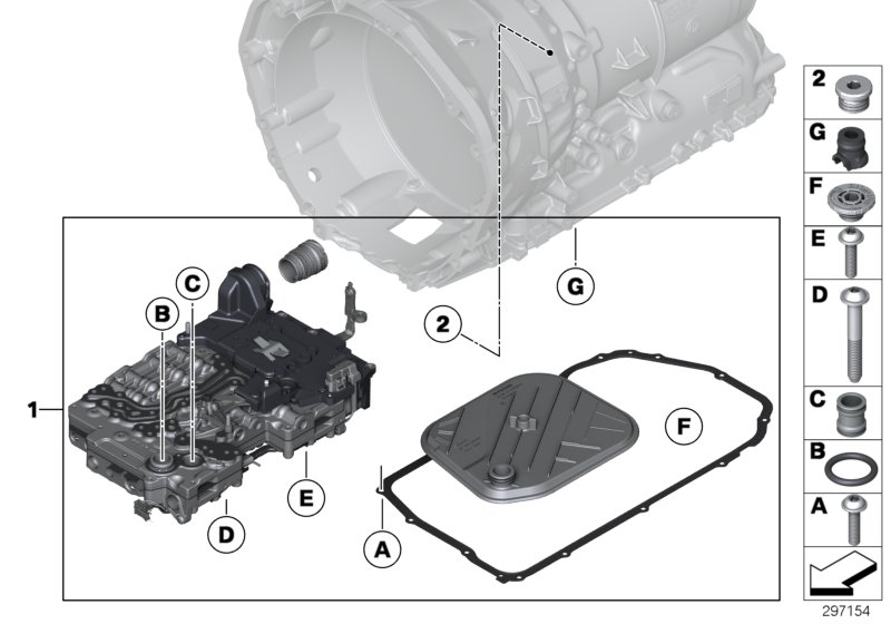 BMW 24348612900 Repair Kit, Mechatronics