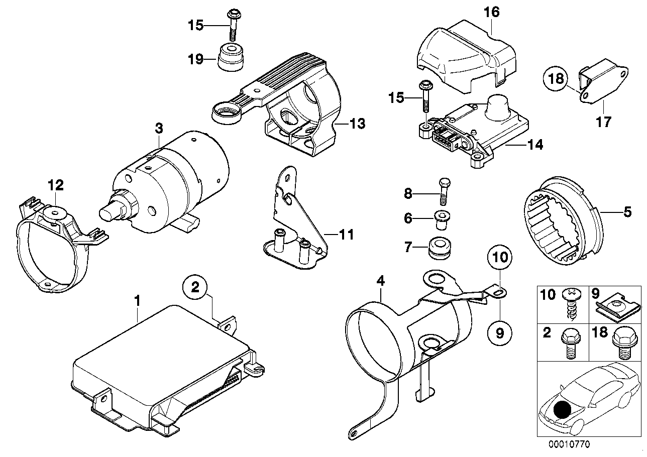 BMW 34511164244 Compressor Dsc