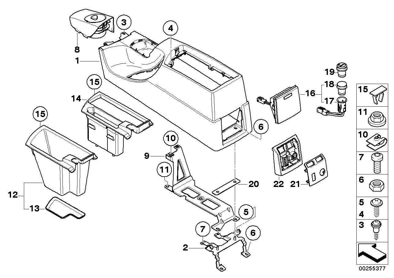 BMW 51163427864 Frame, Socket