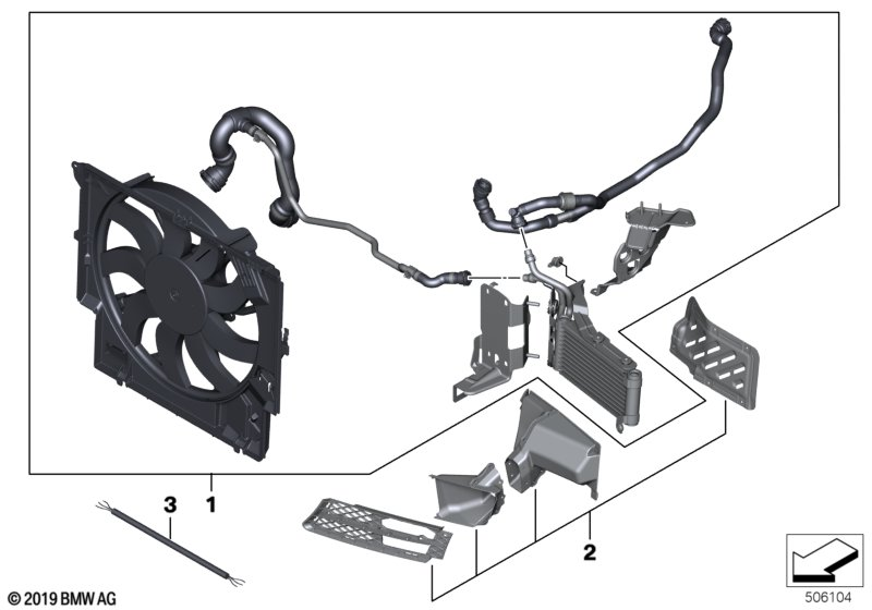 BMW 11122184495 Power Kit With Fsc