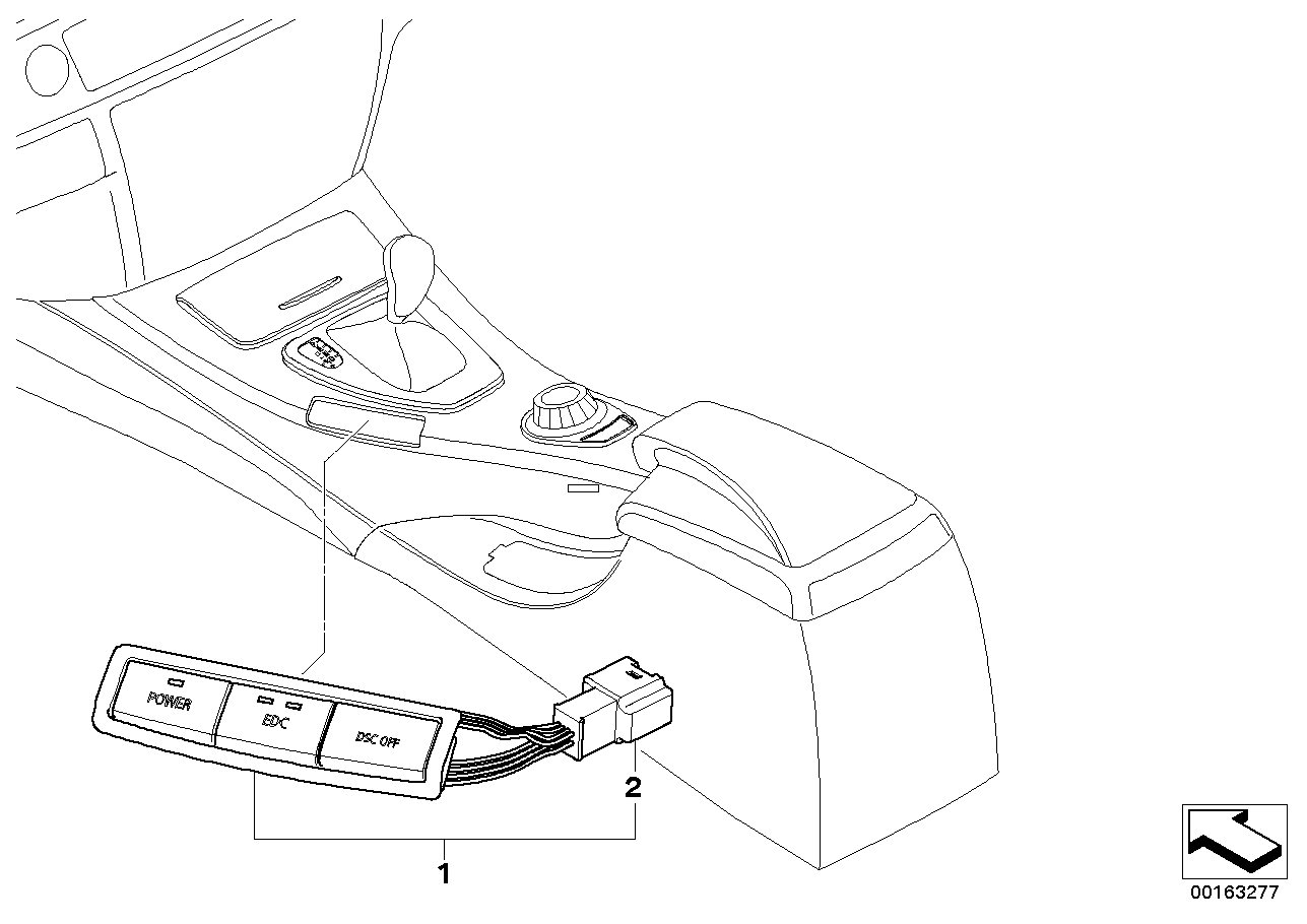 BMW 61317841136 Switch Block