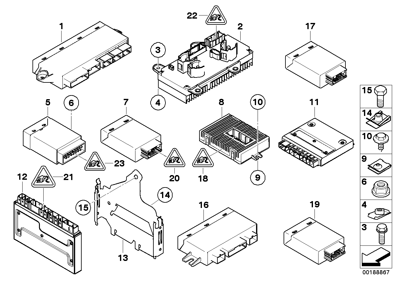 BMW 61136982267 Socket Housing