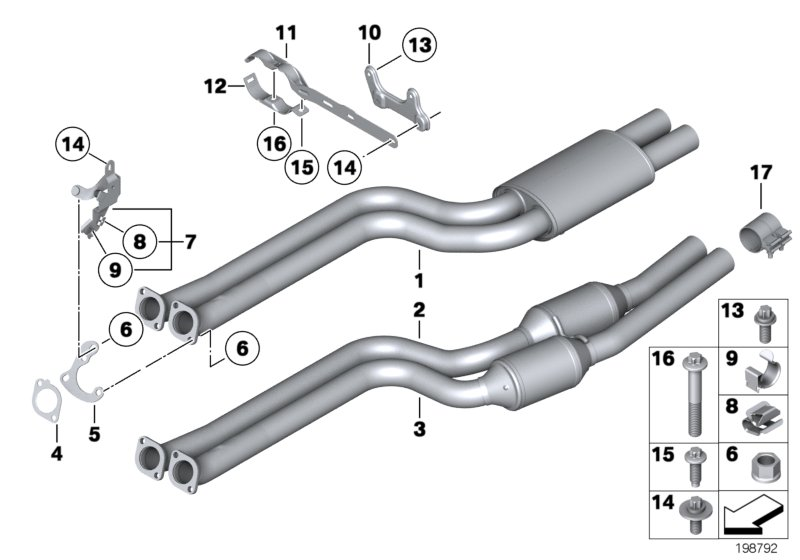 BMW 18207586699 Bracket