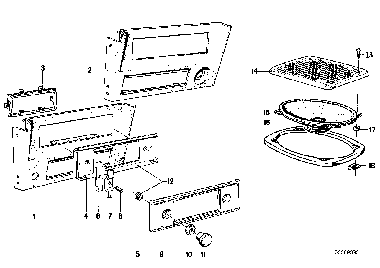 BMW 65121375110 Loudspeaker