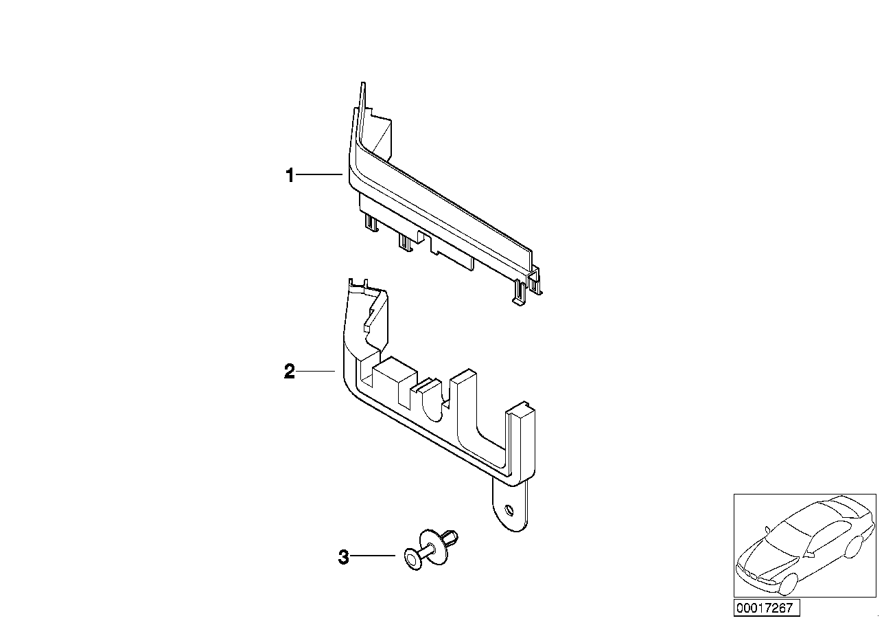 BMW 12521432785 Upper Cover