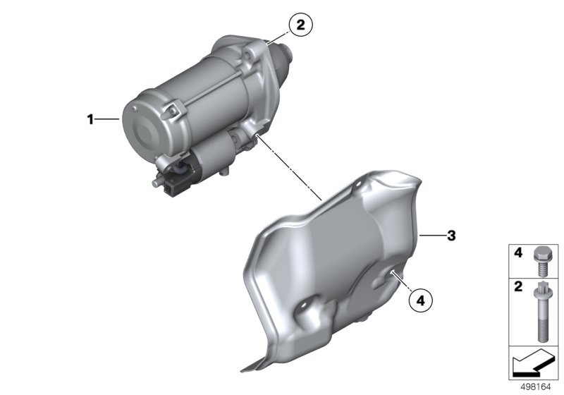 BMW 12417566337 Starter